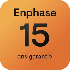 label garantie enphase 15 ans