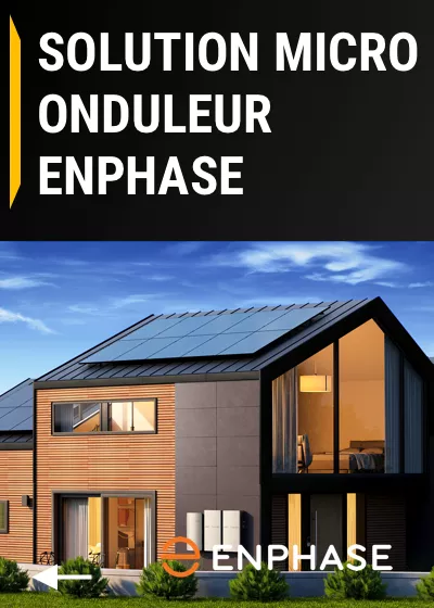 Menu de navigation Enphase Energy System