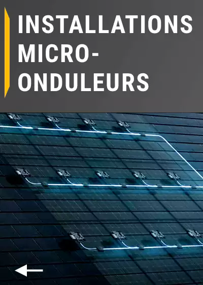 Menu de navigation Micro-onduleurs