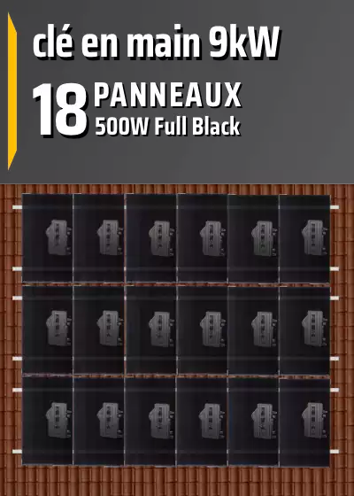 Menu de navigation kit photovoltaïque